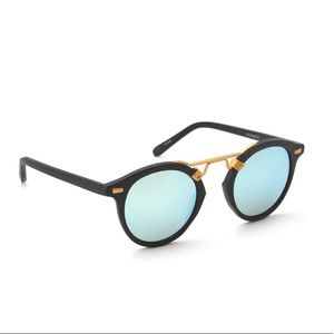Krewe Du Optic St Louis Round Sunglasses
